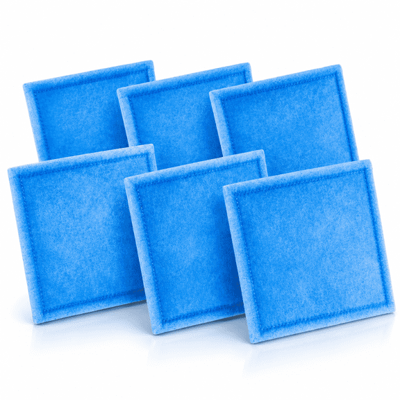 6 Pack Replacement Aquarium Filter Cartridge,Fit for Aqua-Tech 20-40/30-60 Gallon Power Filters,for Aqua-Tech EZ-Change #3 Fish Tank Filters