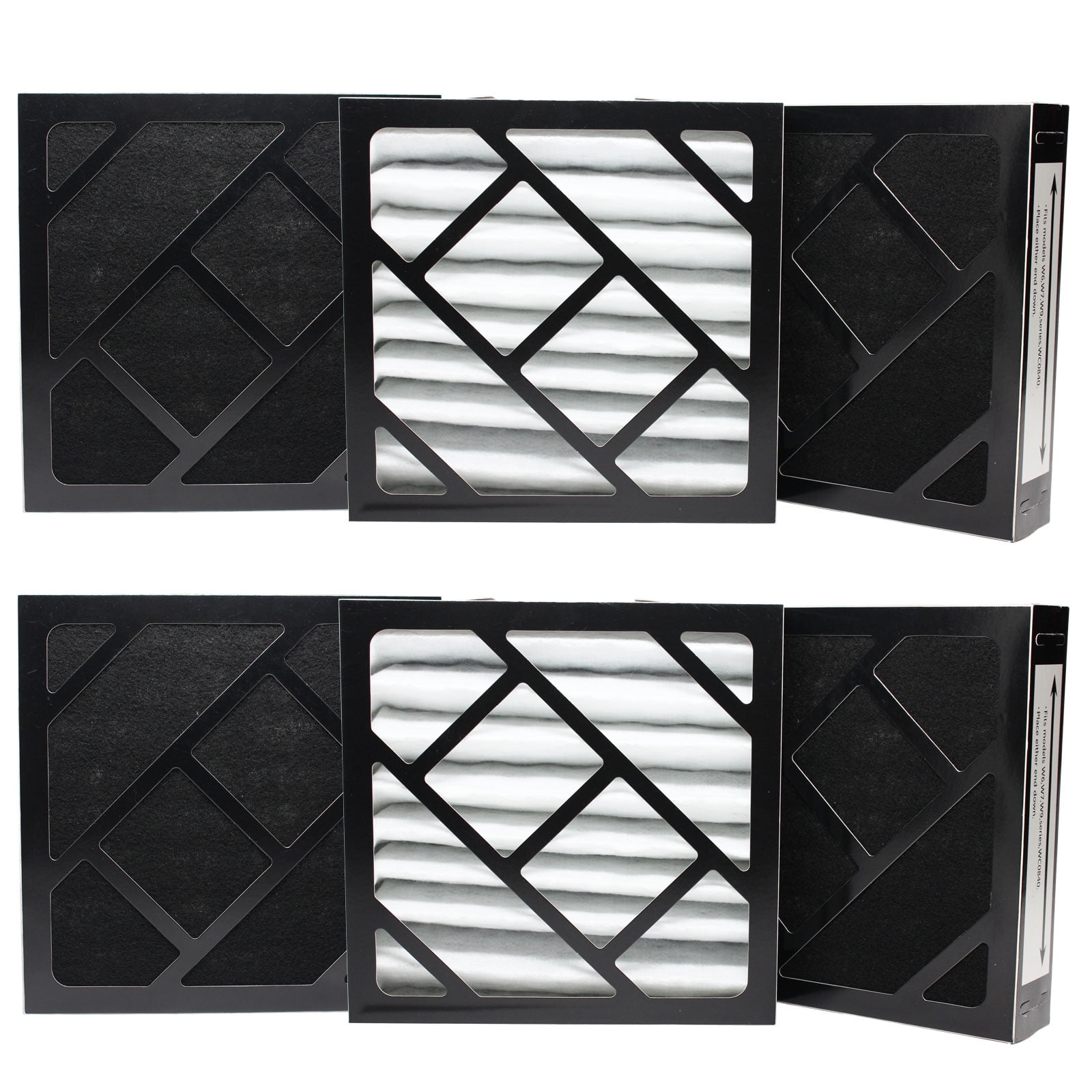 6-Pack Replacement Bionaire W0305 Humidifier Filter - Compatible Bionaire 911D Air Filter