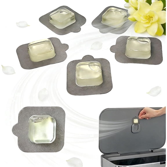 6 Pack Replacement Deodorizer Pod for Simplehuman Pod Holder, Compatible with Trash Can, Deodorizer Refills for Bathroom, Closet, Storage, Odor Eliminator for Trash Cans
