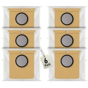6 Pack Replacement Dust Bags for Eufy L50, L60 Series with Self-Empty Station Vacuum Dust Bags 2.5L