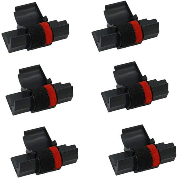 6 Pack Replacement Ink Ribbon Roller for IR40T Calculator for /2650TB CX120