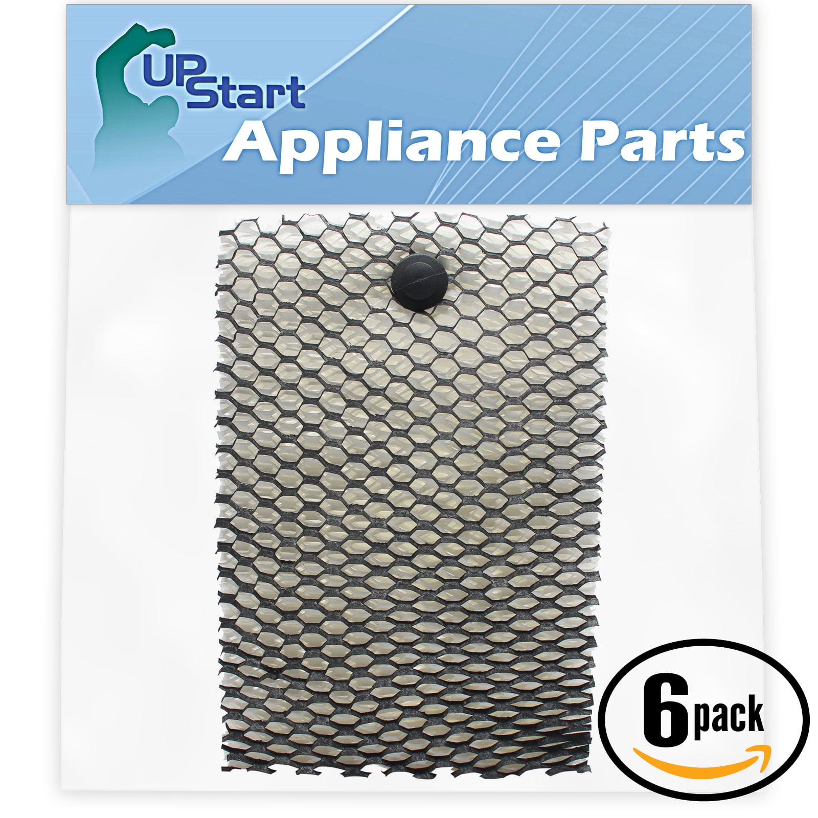 6-Pack Replacement Sunbeam SCM2423 Humidifier Filter - Compatible Sunbeam SWF100P, HWF100 Humidifier Filter