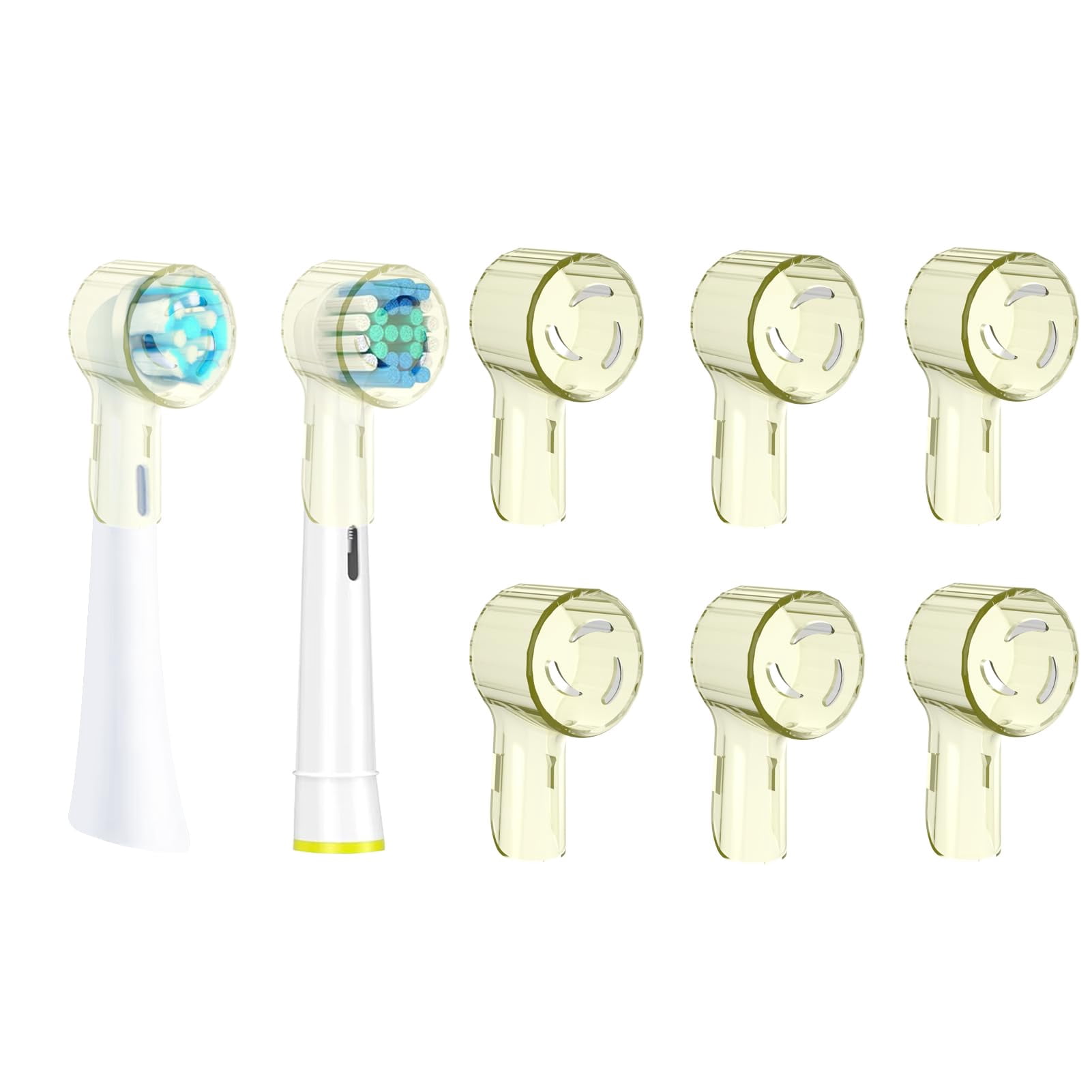 6 Pack Replacement Toothbrush DHF10 Head Covers Versatile Dustproof