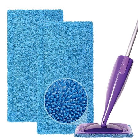 6 Pack Reusable Mop Refills Pads Compatible with Swiffer Wet Jet Mops, Wet Jet Pads Refills Reusable Pads Washable Mop Refill Pads Wet Pads for Floor Cleaning Wet Dry Use