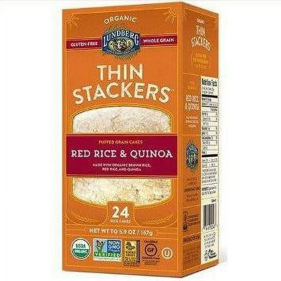 6 Pack :Rice Cake, Og2, Red, Quinoa