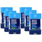 6 Pack Right Guard Sport Fresh Clear Gel Deodorant 3 Oz Each