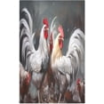 thumbnail image 1 of 6 Pack Rooster Painting Kitchen Towels Highly Absorbent, Super Soft Dishcloths 18 x 28 Inches Reusable Quick Drying Tea Towels Set for Home,Kitchen Decor Wash cloth, 1 of 7