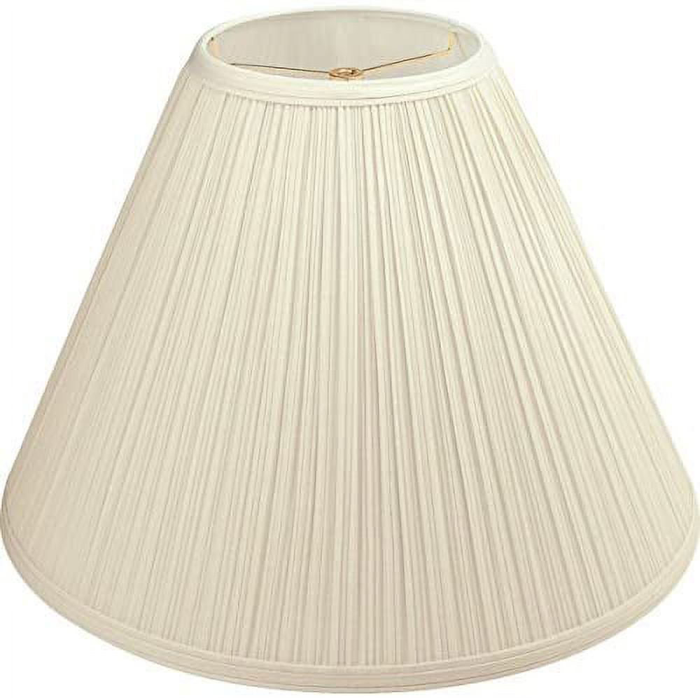 "6 Pack Round Mushroom Pleated Lamp Shade 9 x 18 x 12"" Parchment