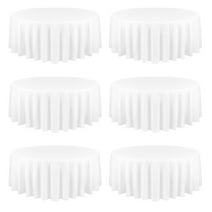 Your Chair Covers - 120 Inch Round Satin Tablecloth Navy Blue - Walmart.com