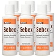 thumbnail image 1 of 6 Pack - Rugby Sebex Liquid Medicated Dandruff Shampoo 4oz Each, 1 of 2
