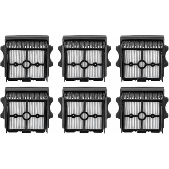 (6 Pack) S5 Combo Replacement HEPA Filters for Tineco Floor One S9 Artist Pro, Floor One S5 Combo, Stretch S6, Switch S6 Wet and Dry Vacuum Cleaner, Filters Accessories