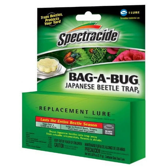 6 Pack SPECTRACIDE JAPANESE BEETLE TRAP BAG A BUG REPLACEMENT LURE BAIT 6541692
