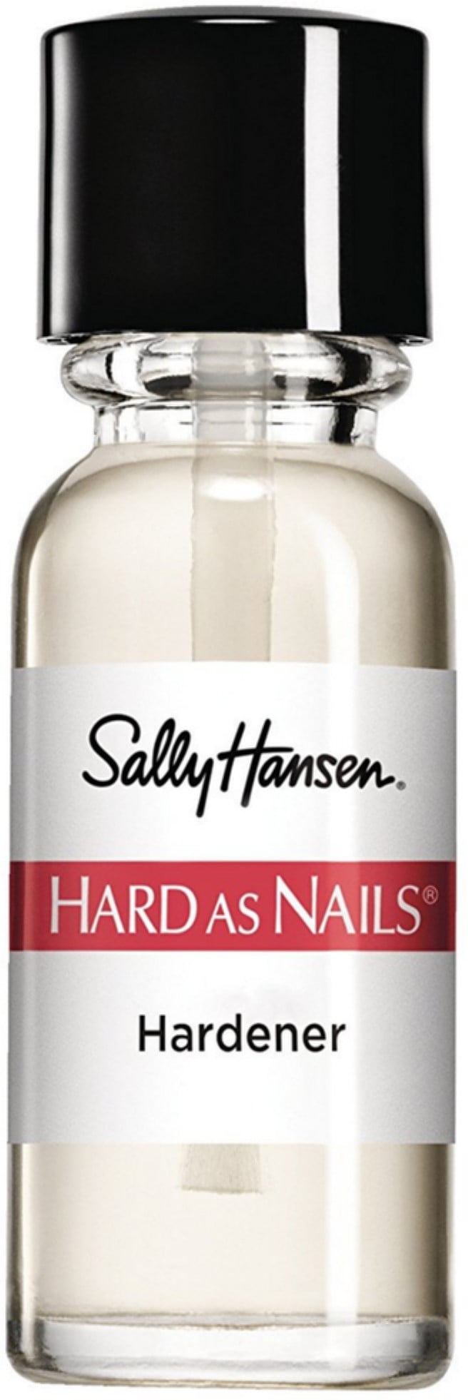 6 Pack Sally Hansen Hard as Nails, Hardener Clear 0.45 oz