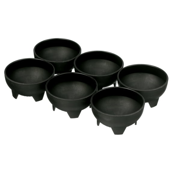 6 Pack of Salsa Bowls Mexico Chipotle Chips Guacamole, Serving Dish, Sauce Cup, Side dish, Snack, Chips, Dip, Nuts Candy BPA Free Microwave Freezer Dishwasher Safe Gift -Set of 6