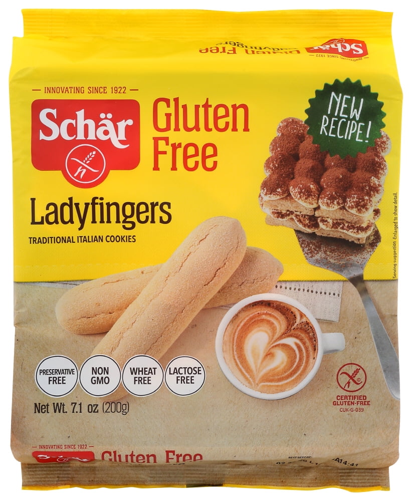 Schar - Cookies Ladyfingers Gluten Free - Case of 6 - 7.1 OZ