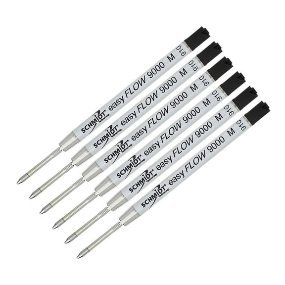 6 Pack - Schmidt easyFLOW 9000 - Black Ink
