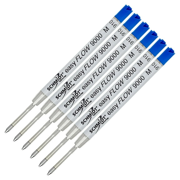 6 Pack - Schmidt easyFLOW 9000 - Blue Ink