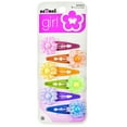 thumbnail image 1 of 6 Pack - Scunci Girl Barrettes, Assorted Colors 6 ea, 1 of 1
