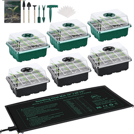 CastleGreens Rock Wool Planting Cubes, Rockwool Cubes 1 inch, Rockwool  Cubes for Hydroponics, Great for Rooting, Cuttings, Cloning Plants, Seed