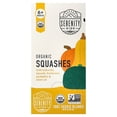 thumbnail image 1 of Serenity Kids Organic Squashes with Kabocha Squash, Butternut, Pumpkin & Olive Oil, 6+ Months, 6 Pouches, 3.5 oz (99 g) Each, 1 of 6