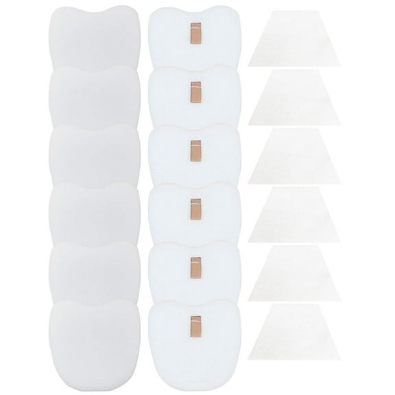 6 Pack Shark Rocket Zero-M Self-Cleaning Brushroll Vacuumfor , Foam Felt Exhaust Replacement Parts, White