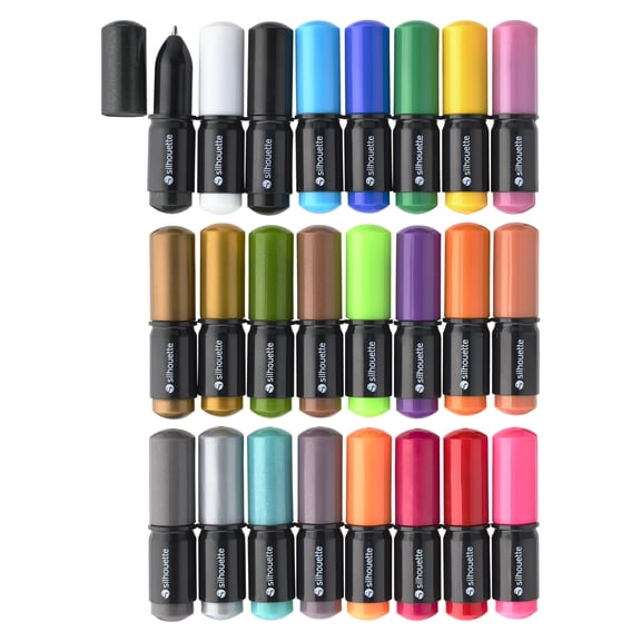 Silhouette Sketch Pen Starter Kit, 6 Pack