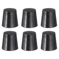 thumbnail image 1 of 6 Pack Silicone Rubber Tapered Plug, 20mm to 26mm High Temp for Hole Plugs, Spraying, Coating, 25mm, 1 of 6