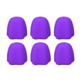 thumbnail image 1 of 6-Pack Silicone Toothpaste Cap Covers Dustproof Hygienic Oral Care Tube Protector, 1 of 7