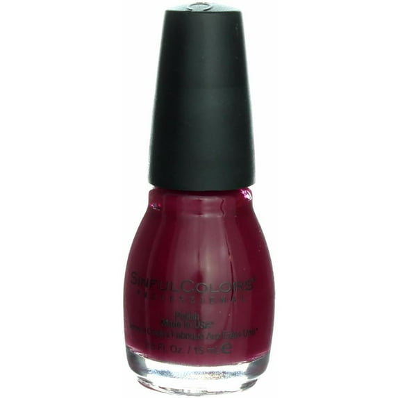 6 Pack - Sinful Colors Professional Nail Polish Enamel, Berry Charm 0.50 oz