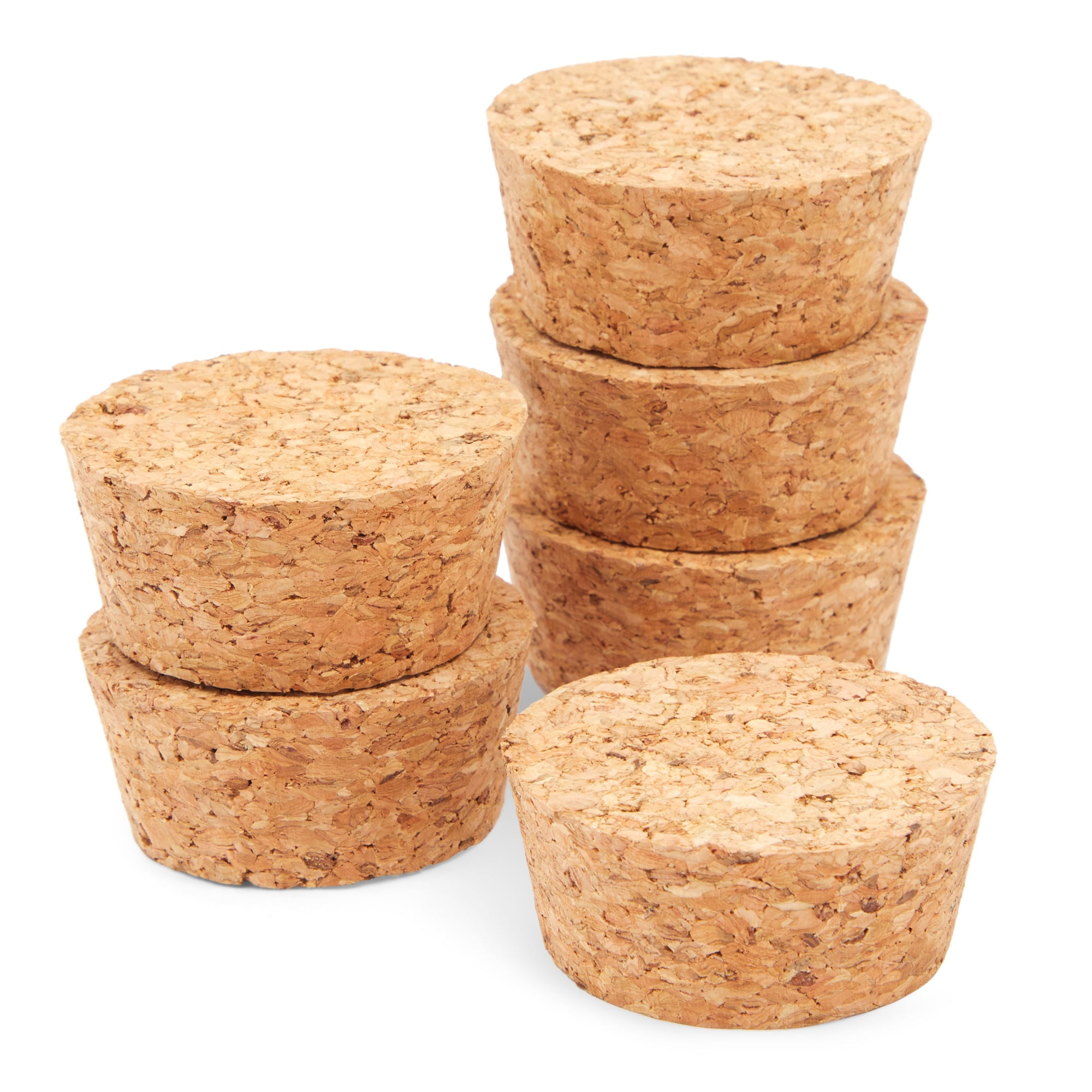 https://i5.walmartimages.com/seo/6-Pack-Size-28-Tapered-Cork-Stoppers-for-Bottles-Jars-DIY-Art-Projects-Crafts-Plugs-for-Wine-Barrels-2-1-x-1-88-x-0-94-In_60c40b70-4ad0-4fbf-92a8-6d3d921db920.1aec64a3801efd08226f2d3adee6bb17.jpeg