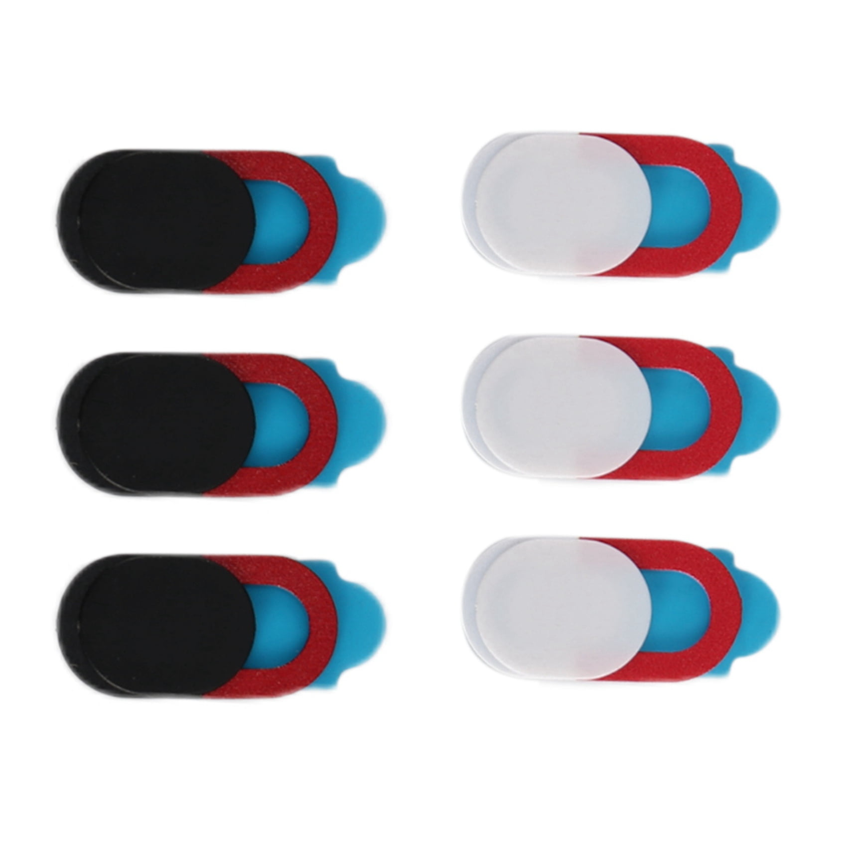 6 Pack Slide Ultra Thin Round Laptop Camera Cover Slide Privacy