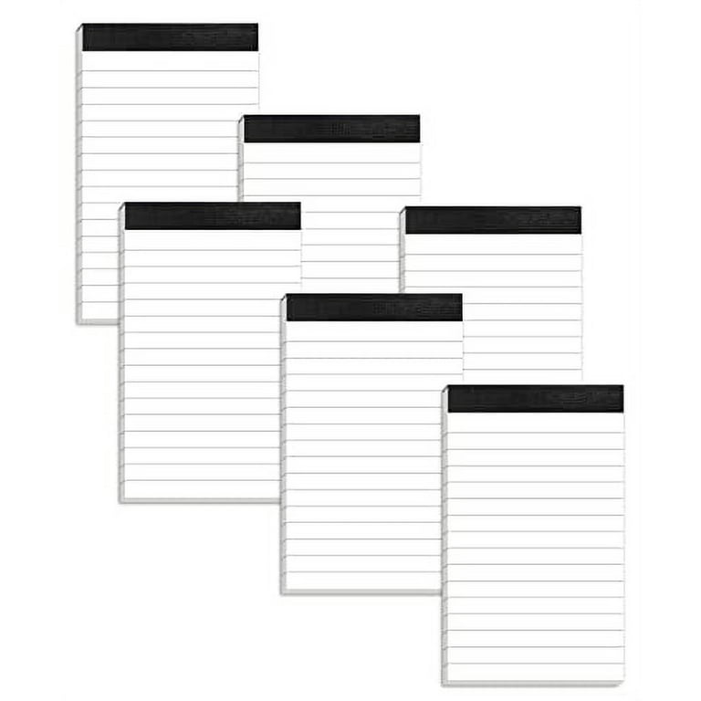 Notepads Refills for Taking Notes and Reminders Organization Planning Small  Notepads - 4x6 Inch- Small Note Pad - Memo Pads Refills - Blank Writing  Pads - White Scratch Pads with 30 Sheets - Pack of 6 - Yahoo Shopping