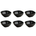 thumbnail image 1 of 6 Pack Small Plastic Bowls - Unbreakable Wheat Straw Dipping & Prep Bowls, 4 inches Square Seasoning Plates, Perfect for Side Dishes, Dessert, Snack Cups(White), 1 of 5