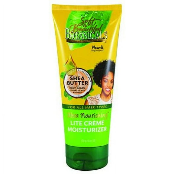 6 Pack - Soft & Beautiful Botanicals Ultra Nourishing Lite Creme Moisturizer 6 oz