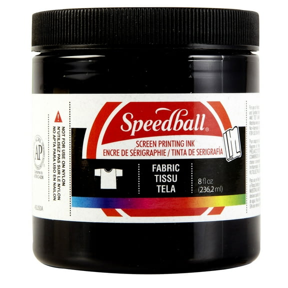 Speedball Fabric Screen Printing Ink, 6 Pack