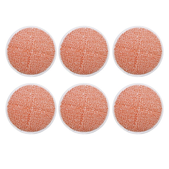 6 Pack Spin Mop Pads Replacement Set Compatible for Bissell Spinwave 2039 2124 2037-6Pack