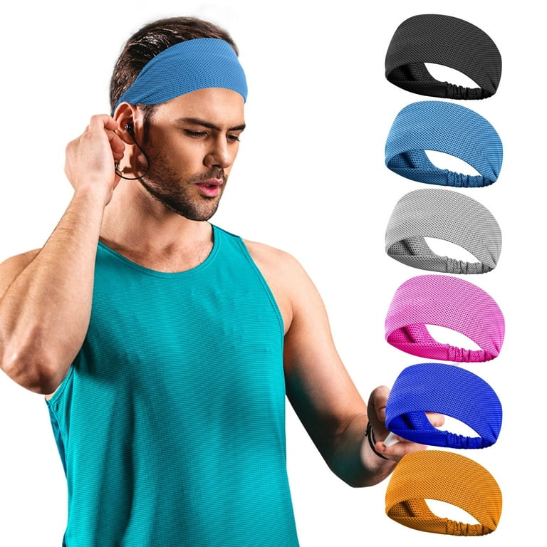 SZELAM Sport Headbands for Men and Women, Pack, Breathable
