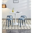 thumbnail image 1 of 6 Pack Stackable Classroom Stools Plastic Stools Nesting Stools Colorful Round Stools Indoor Outdoor Flexible Seating Decorative Stools Chairs For Home Office School Classroom Blue, 1 of 6