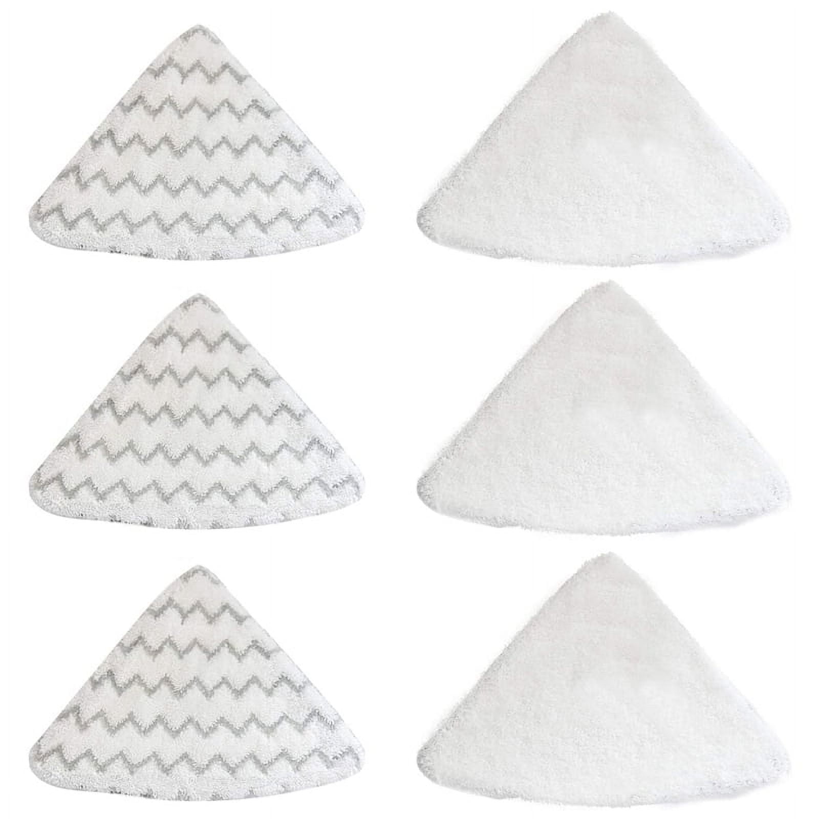 6 Pack Steam Mop Replacement Pads Compatible for Bissell PowerEdge and