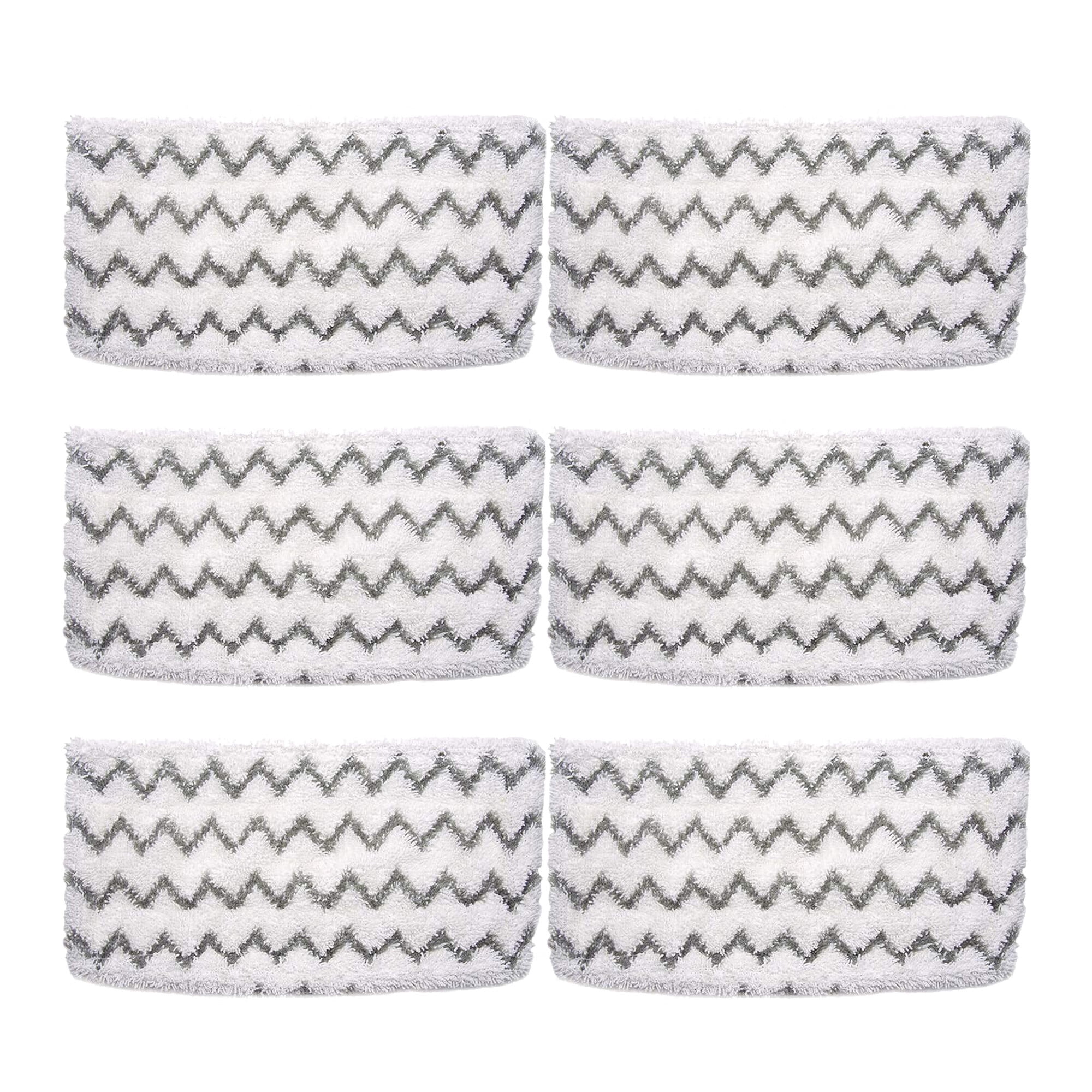 6 Pack Steam Mop Replacement Pads for Shark Steam Mop S1000 S1000A