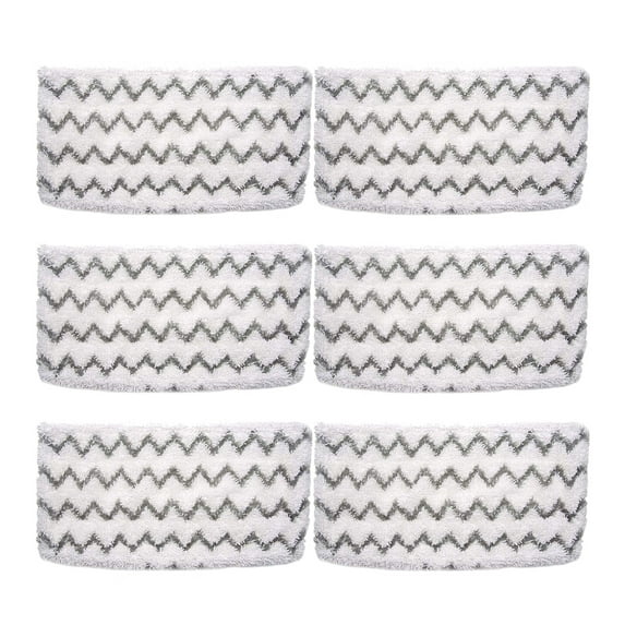 6 Pack Steam Mop Replacement Pads for Shark Steam Mop S1000 S1000A S1000C S1000WM S10001C S1200