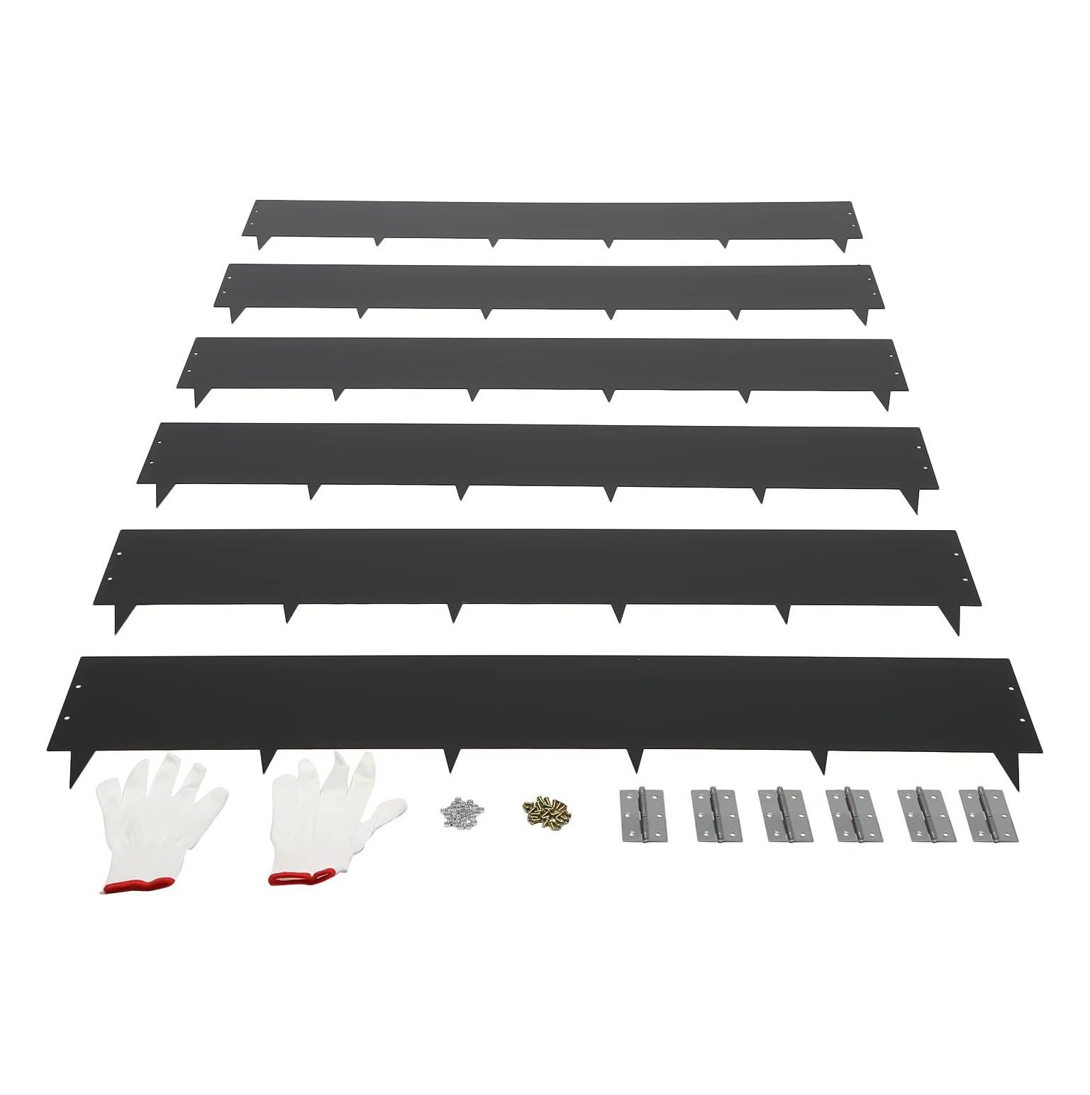 6 Pack Steel Landscape Edging 40 inch Length, 8.4 inch Depth Steel