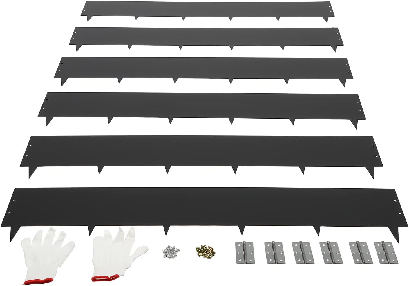 6 Pack Steel Landscape Edging 40 inch Length, 8.4 inch Depth Steel