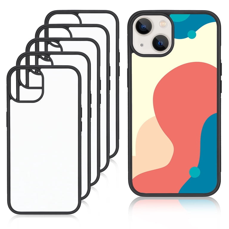 6-Pack Sublimation Blanks 2D Soft Rubber Phone Case, Anti-Slip, Protective DIY 6.1 White Covers (Compatible with iPhone 14) - Walmart.com 6-Pack Sublimation Blanks 2D Soft Rubber Phone Case, Anti-Slip, Protective DIY 6.1 White Covers (Compatible with iPhone 14) - Walmart.com
