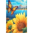 thumbnail image 1 of 6 Pack Sunflower Butterfly Kitchen Towels Highly Absorbent, Super Soft Dishcloths 18 x 28 Inches Reusable Quick Drying Tea Towels Set for Home,Kitchen Decor Wash cloth, 1 of 7