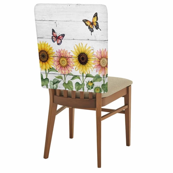 6 Pack Sunflowers Butterfly Chair Back Covers Spring Summer Farmhouse ...