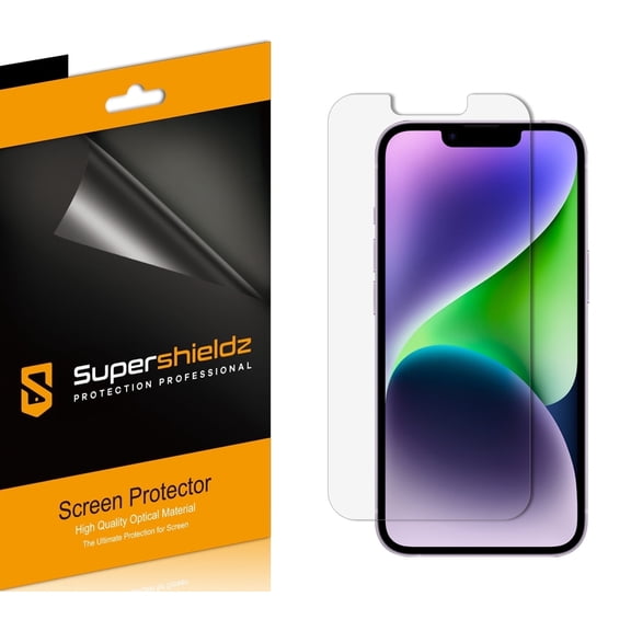 (6 Pack) Supershieldz Anti-Glare (Matte) Screen Protector Designed for iPhone 17e, 16e, 14, 13, 13 Pro (6.1 inch)