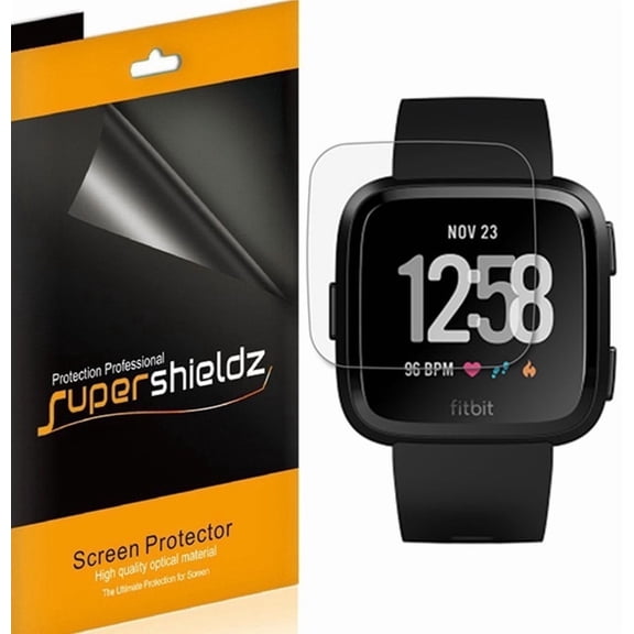 Supershieldz Designed for Fitbit Versa Anti-Glare (Matte) Screen Protector (6 Pack)