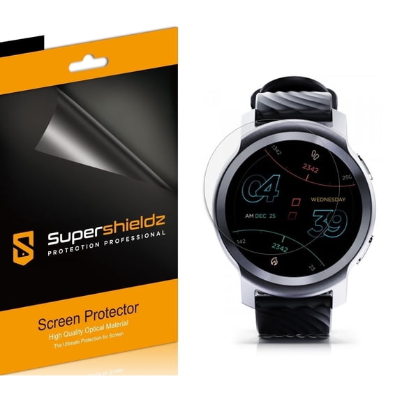 Supershieldz Designed for Motorola Moto Watch 100 Smartwatch Screen Protector, High Definition Clear Shield (PET) (6 Pack)