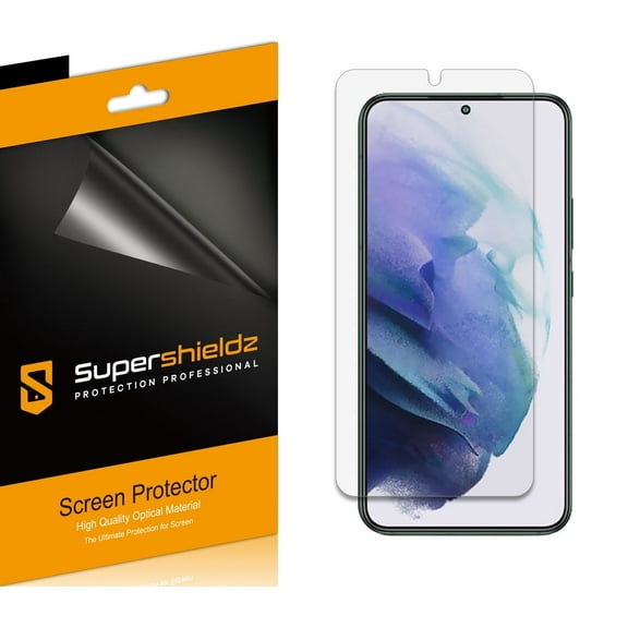 (6 Pack) Supershieldz Designed for Samsung Galaxy S22 5G Screen Protector, High Definition Clear Shield (PET)